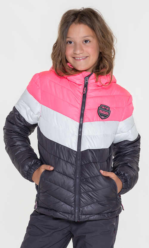 Prošívaná dívčí lyžařská bunda SAM 73