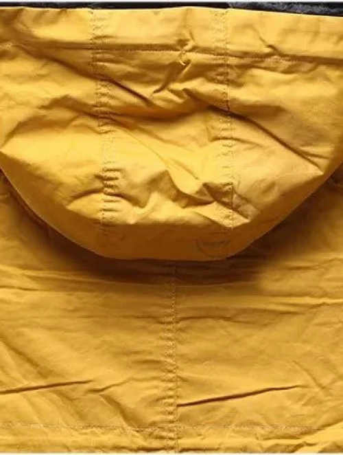 Zářivě žlutá dámská zimní bunda