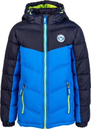 Dětská kvalitní prošívaná bunda s kapucí nejen na lyžování