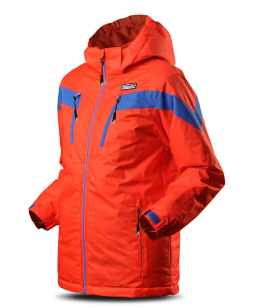 Chlapecká lyžařská bunda s praktickou kapucí a reflexními prvky