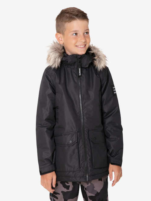 Chlapecká bunda Sam 73 s kapucí z kvalitního materiálu