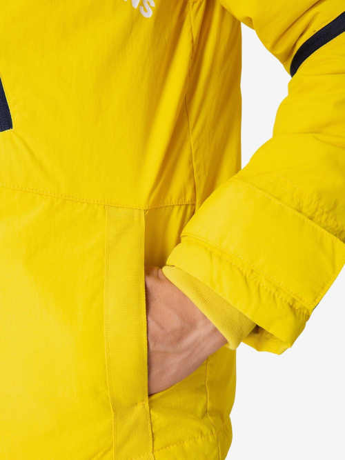 žlutá pánská zimní bunda