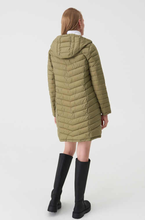 dámská stylová bunda s kapucí