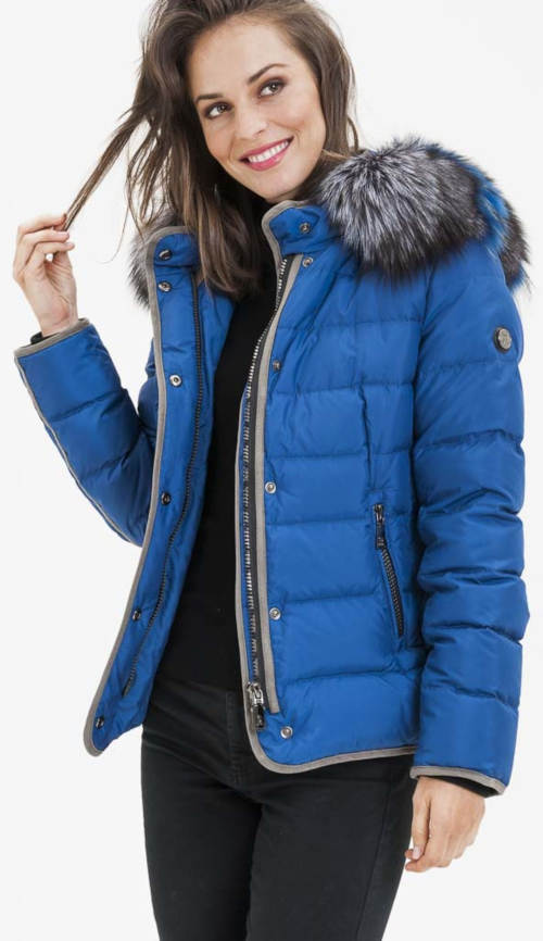 Luxusní péřová zimní bunda Kara
