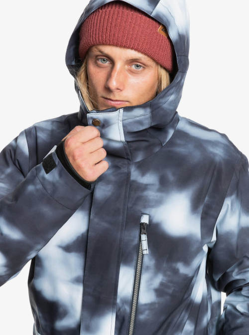 Batikovaná lyžařská pánská zimní bunda Quiksilver MISSION